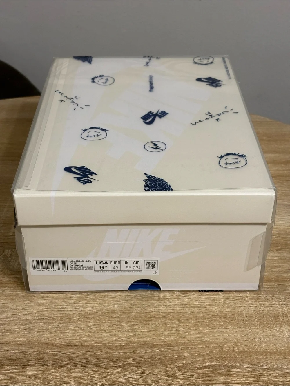 Jordan 1 low × Travis Scott Fragment 2.0